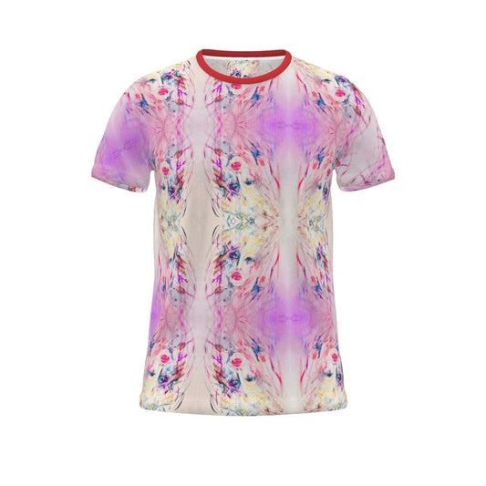 Cut And Sew All Over Print T Shirt